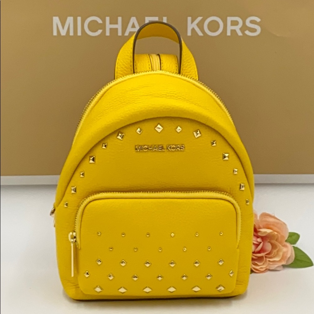 COPY - MICHAEL KORS ERIN SMALL CONVERTIBLE BACKPACK CITRS - Picture 3 of 16